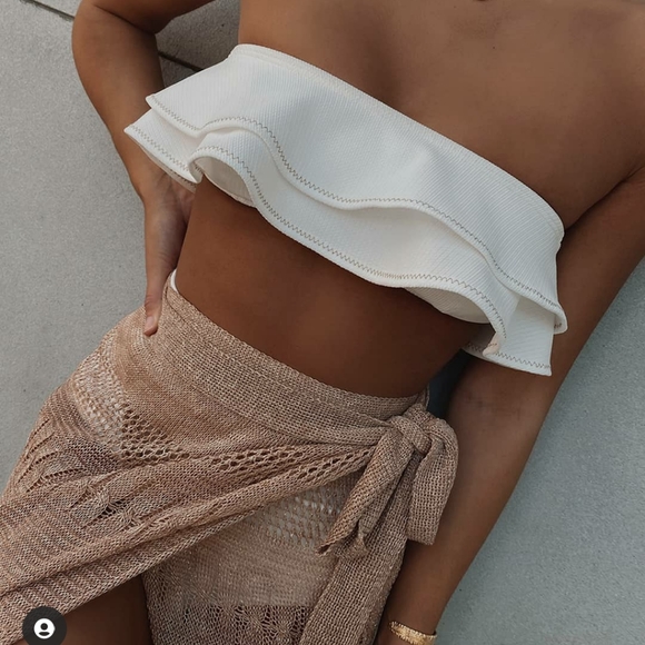 Suboo Kaia Ruffle Bikini Small Top/XS bottom - Picture 5 of 16